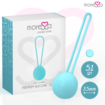 Sex toy osian one premium silicone turchese di Moressa