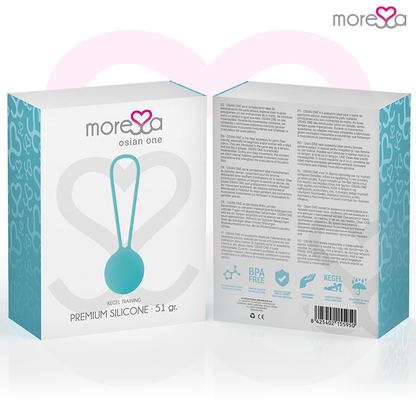 Sex toy osian one premium silicone turchese di Moressa, immagine 7