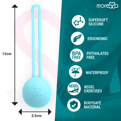 Sex toy osian one premium silicone turchese di Moressa, immagine 4