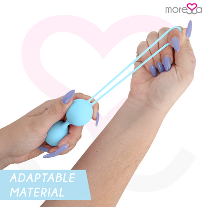 Sex toy osian tre silicone premium turchese di Moressa, immagine 3