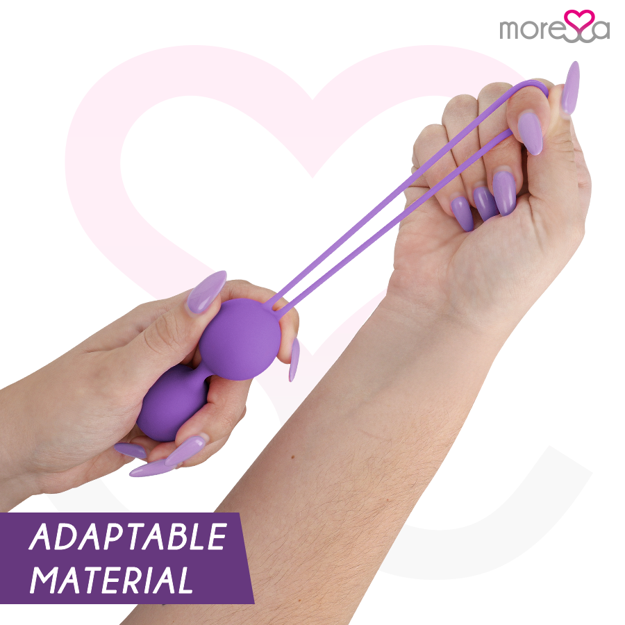 Sex toy osian due silicone premium lilla di Moressa, immagine 3