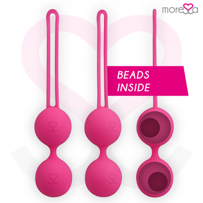 Sex toy osian due silicone premium rosa di Moressa, immagine 2