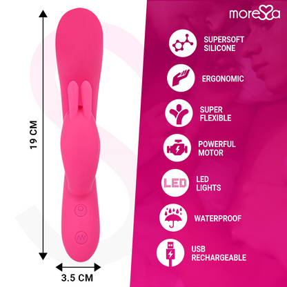 Sex toy Telmo premium silicone ricaricabile di Moressa, immagine 4