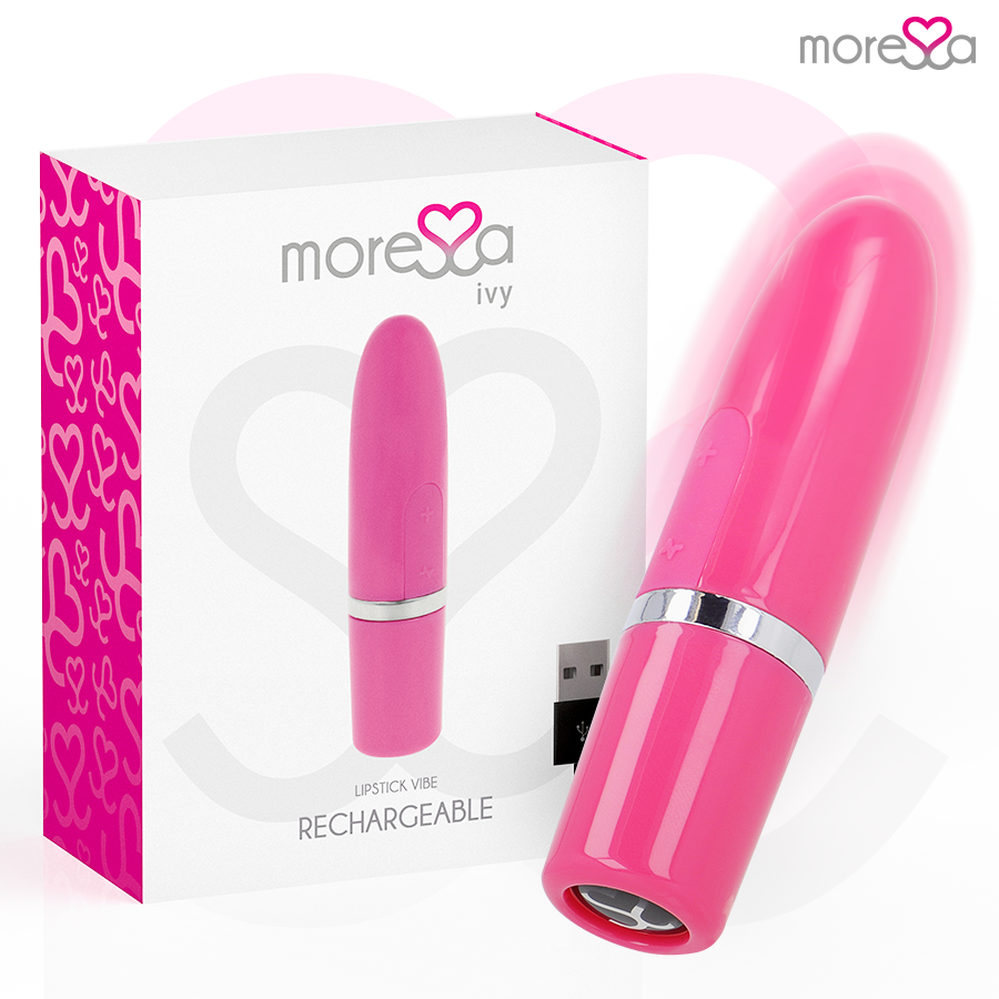 Vibratore Ivy stimolatore da viaggio rosa di Moressa