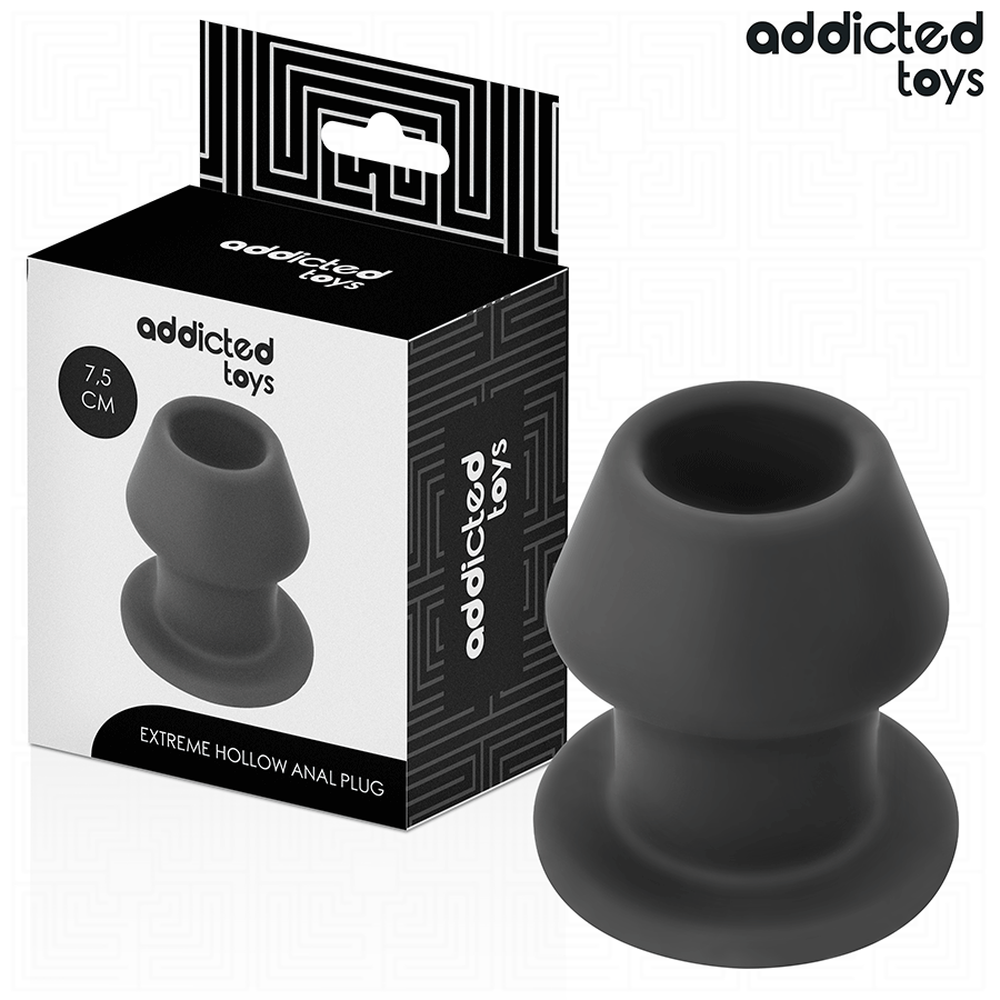 Plug Extreme hollow anal taglia S 7,5 cm di Addicted Toys