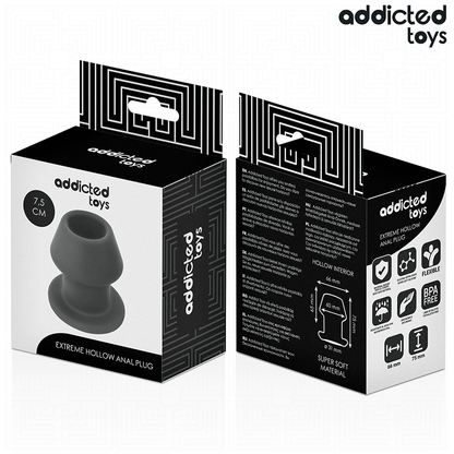 Plug Extreme hollow anal taglia S 7,5 cm di Addicted Toys, immagine 7