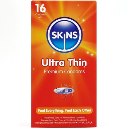 Preservativi ultra sottili premium confezione da 16 di Skins