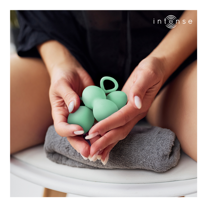 Kit palline kegel Charli verde chiaro di Intense, immagine 2