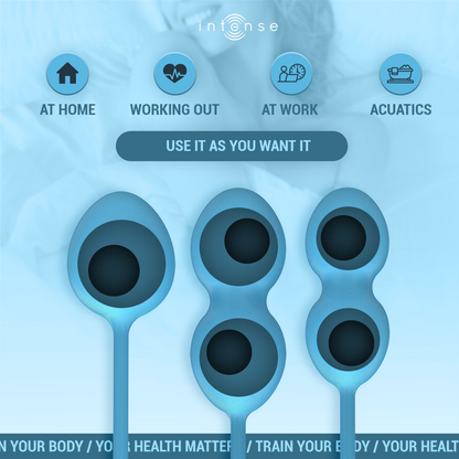 Kit palline kegel Charli blu di Intense, immagine 3