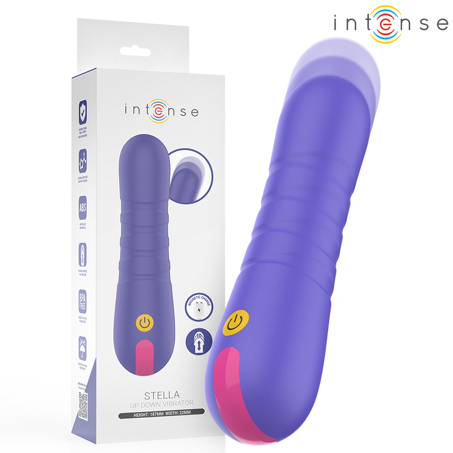 Dildo stella push penetrazione su giù di Intense