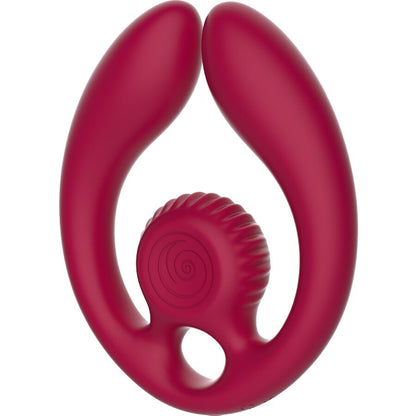 Stimolatore di coppia Gizi duo telecomando bordeaux di Snail Vibe, immagine 4