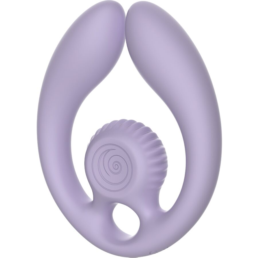 Stimolatore di coppia con telecomando Gizi duo lilla di Snail Vibe, immagine 4