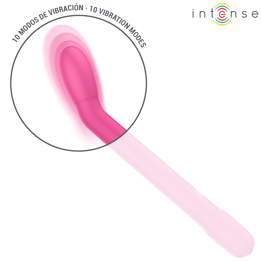 Stimolatore Karlie punto g ricaricabile rosa di Intense, immagine 6