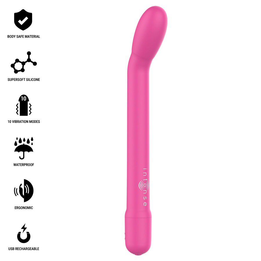 Stimolatore Karlie punto g ricaricabile rosa di Intense, immagine 2