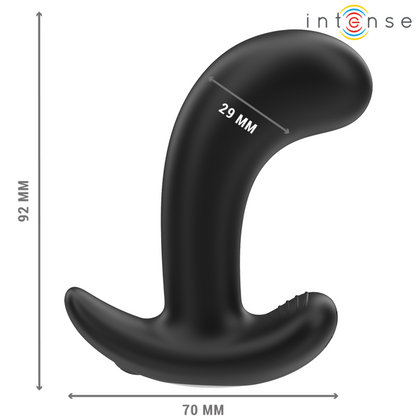 Plug Chandler anal 10 vibrazioni nero telecomando di Intense, immagine 3