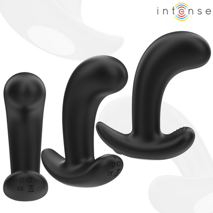 Plug Chandler anal 10 vibrazioni nero telecomando di Intense, immagine 4