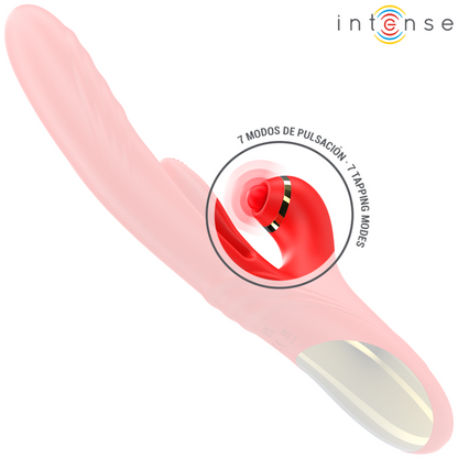 Vibratore multifunzione Rosalia 3 in 1 rosso di Intense, immagine 6