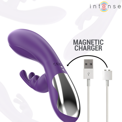 Vibratore Randall rabbit 10 vibrazioni viola di Intense, immagine 7