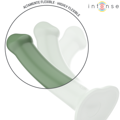 Vibratore Becca con ventosa 10 vibrazioni telecomando verde di Intense, immagine 6