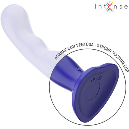 Vibratore Shorty con ventosa telecomando blu di Intense, immagine 6