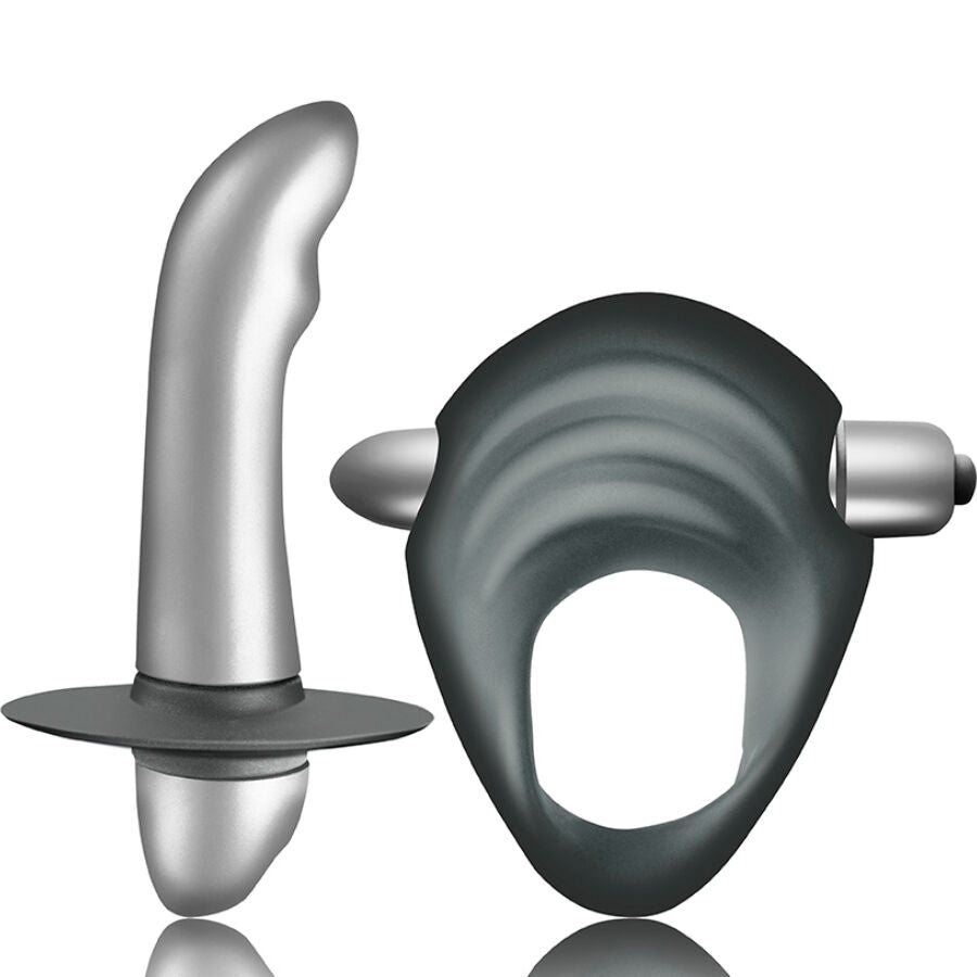 Kit Entice anello per il pene e vibratore per la prostata per principianti di Climaximum