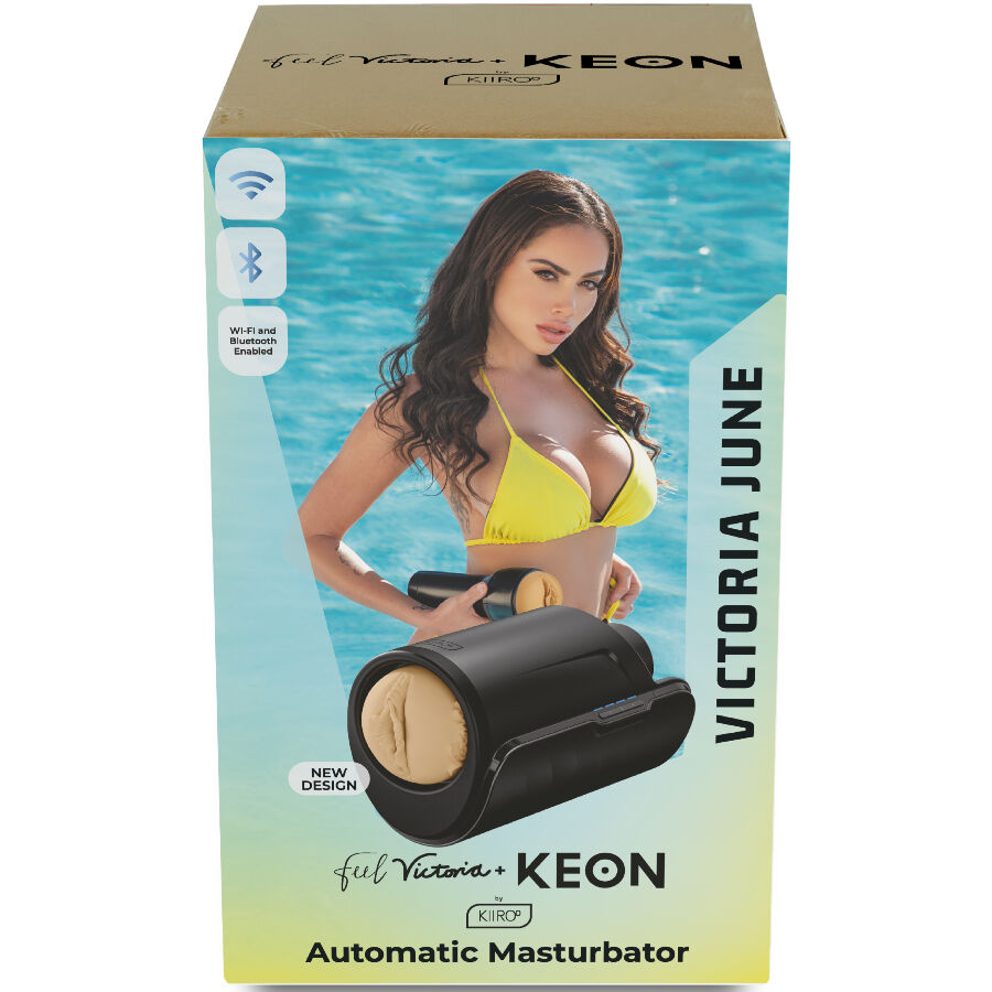 Keon Wifi Combo victoria June masturbatore automatico e feel stroker di Kiiroo