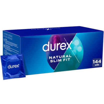 Preservativi natural slim fit basic 144 unità di Durex
