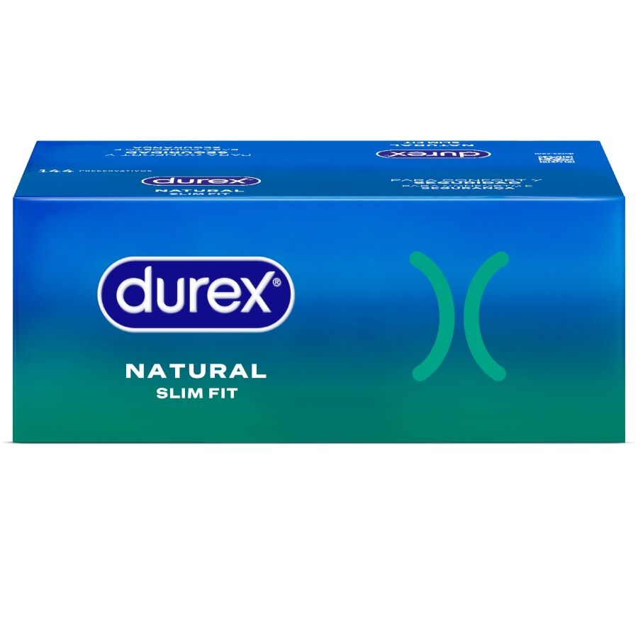 Preservativi natural slim fit basic 144 unità di Durex, immagine 2