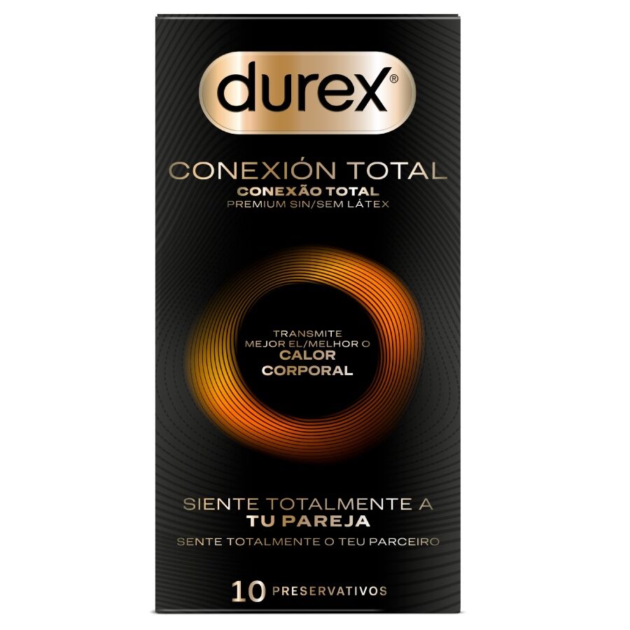Preservativi total connection ultra fine plus senza lattice 10 unità di Durex