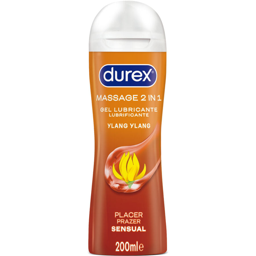 Gel lubrificante da massaggio sensuale ylang ylang 200 ml di Durex