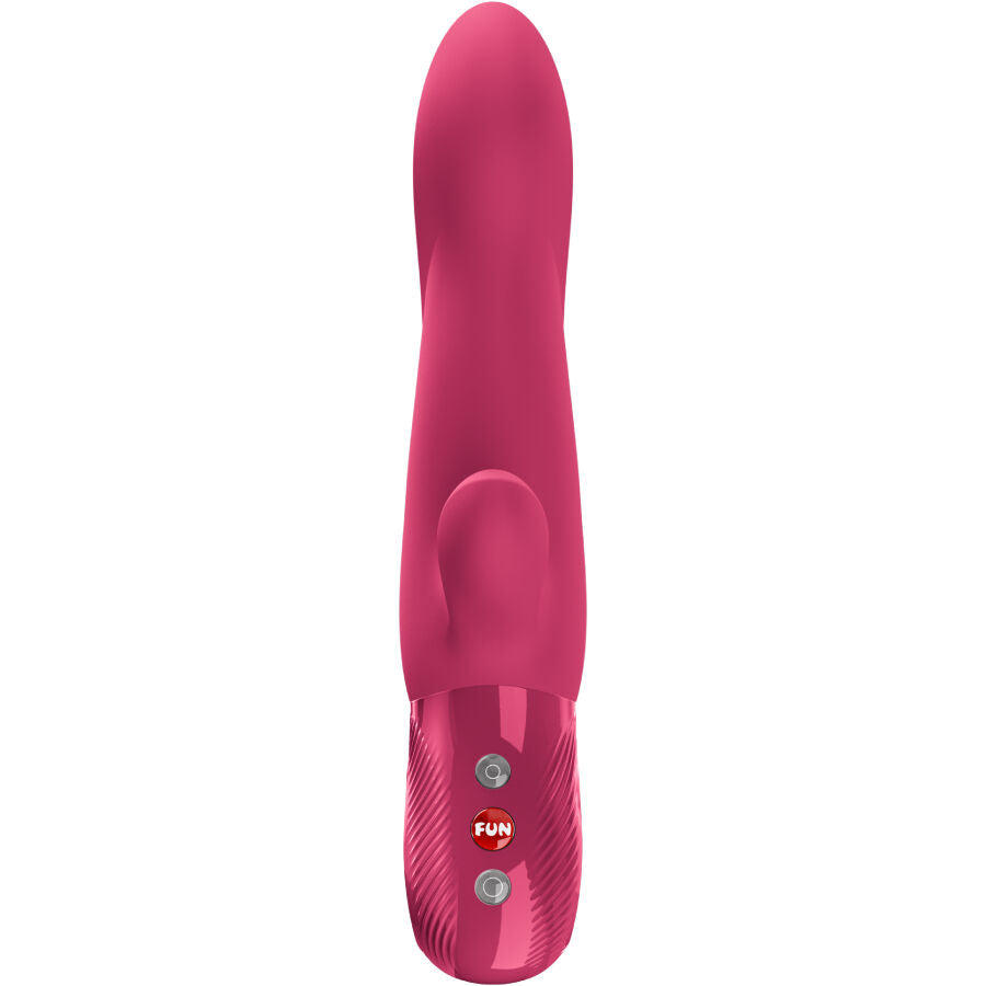 Vibratore rabbit Pulsatori bi stronic Arc thrusting Raspberry di Fun Factory, immagine 3