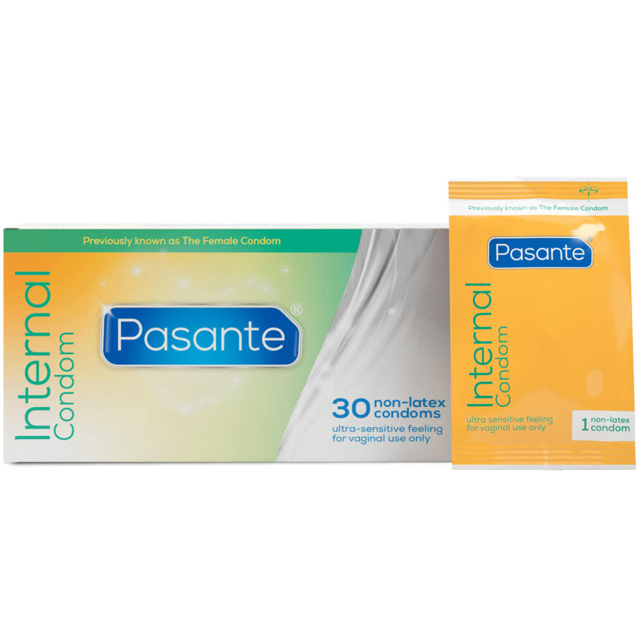 Preservativi femminili interni scatola 30 unità di Pasante