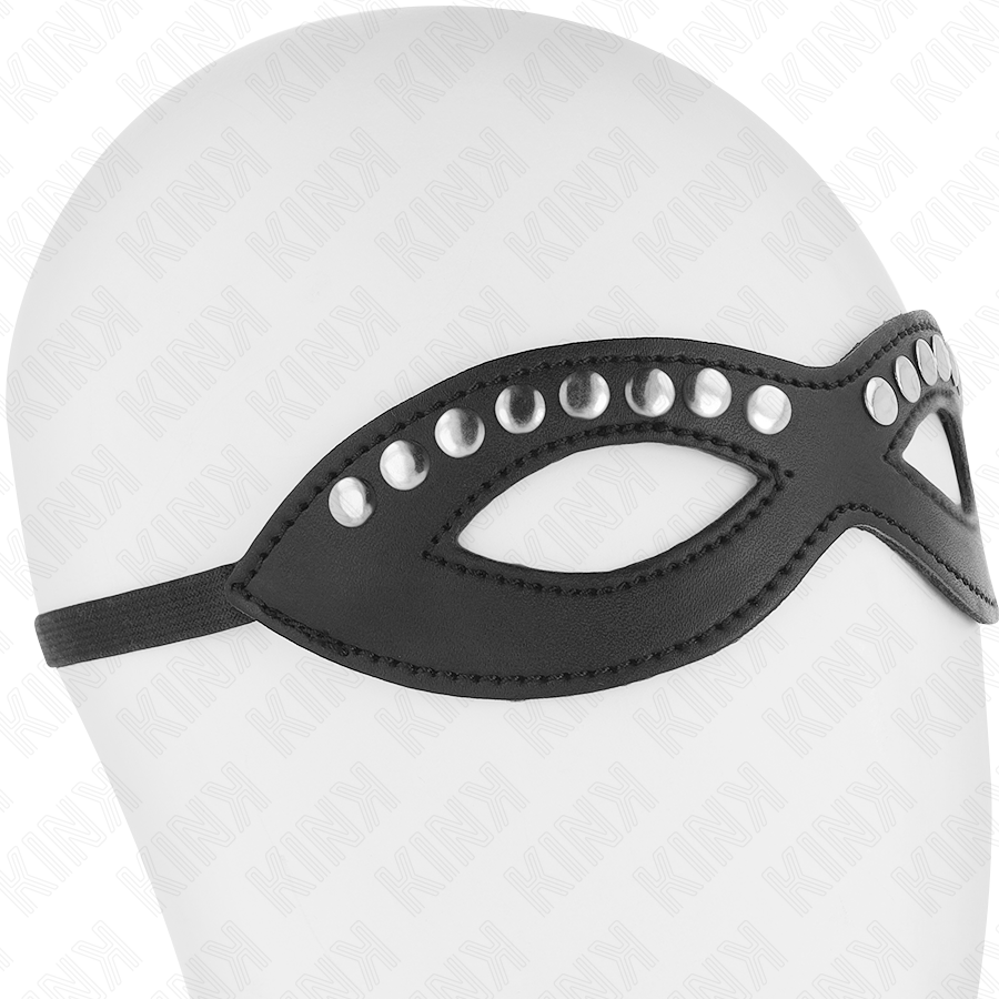 Maschera per occhi con mini rivetti modello 1 20,5 x 5,5 cm di Kink, immagine 4
