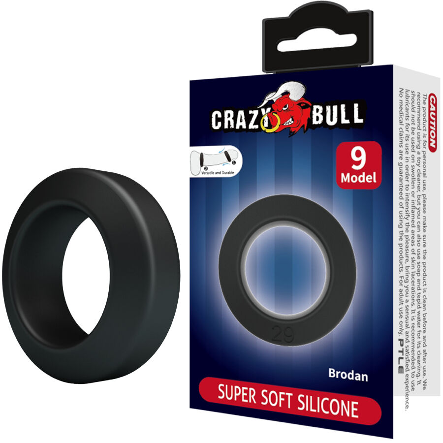 Anello in silicone Brodan modello 9 di Crazy Bull
