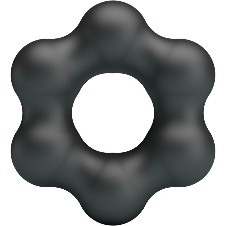 Anello in silicone Clauzell modello 10 di Crazy Bull, immagine 2