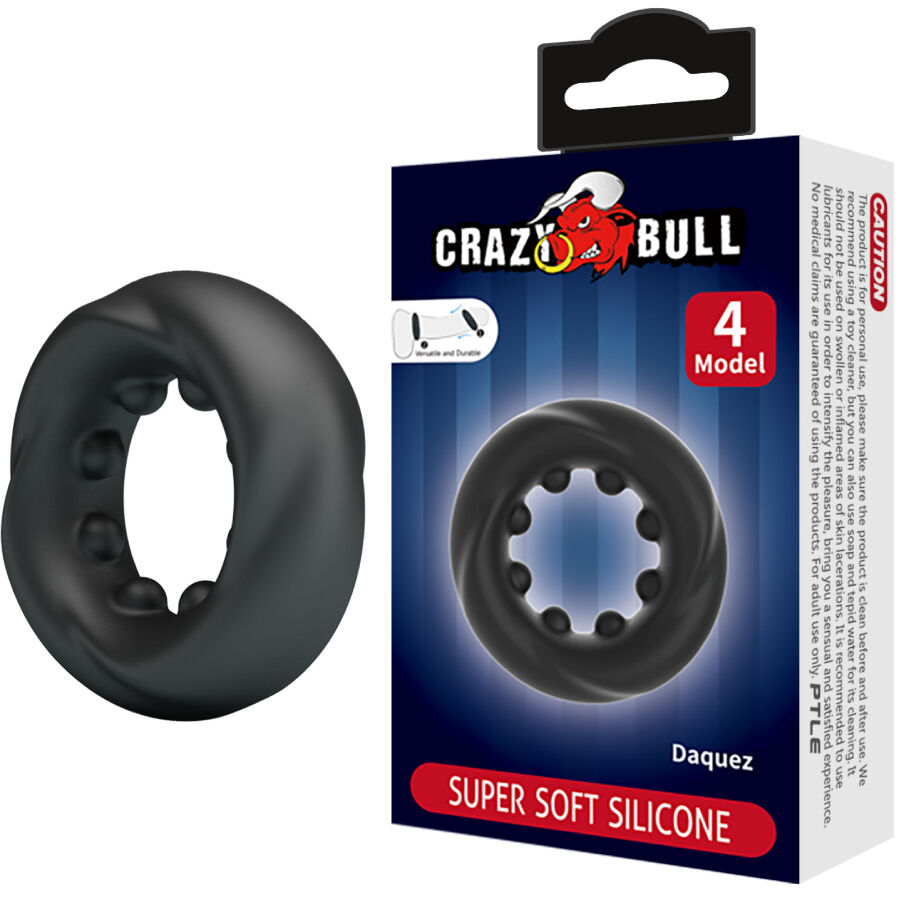 Anello in silicone Daquez modello 4 di Crazy Bull