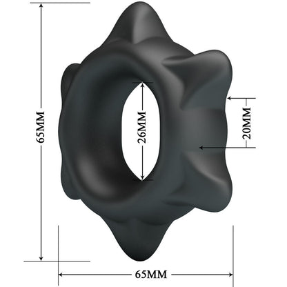 Anello in silicone Ethaniel modello 11 di Crazy Bull, immagine 6