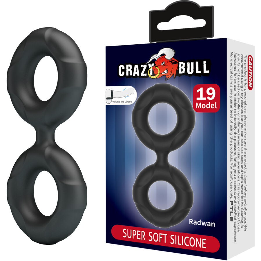 Anello in silicone Radwan doppio modello 19 di Crazy Bull
