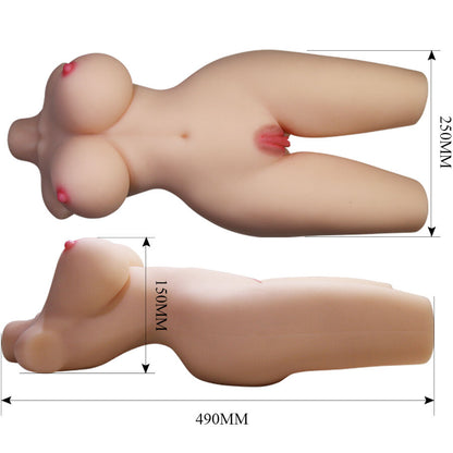 Masturbatore maschile Tiffany torso femminile realistico vagina e anale 5,5 kg di Crazy Bull, immagine 8