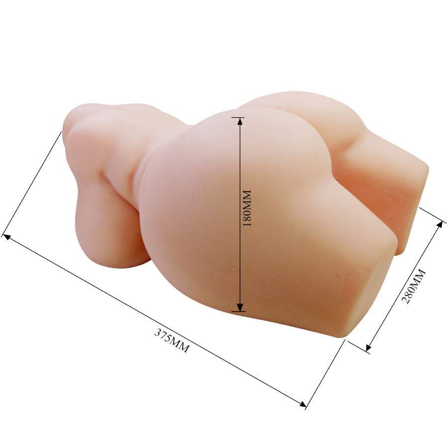 Masturbatore maschile Grace torso femminile realistico vagina e anale 7,5 kg di Crazy Bull, immagine 7