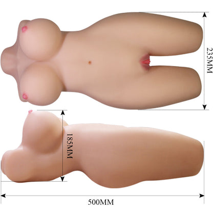 Masturbatore maschile mia torso femminile realistico vagina e anale 8,5 kg di Crazy Bull, immagine 8