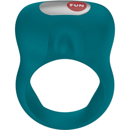 Anello per il pene vibrante Steady verde bottiglia di Fun Factory