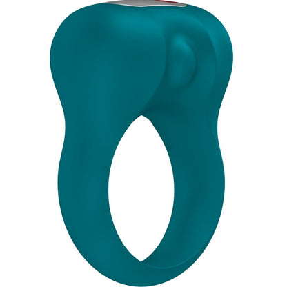 Anello per il pene vibrante Steady verde bottiglia di Fun Factory, immagine 3
