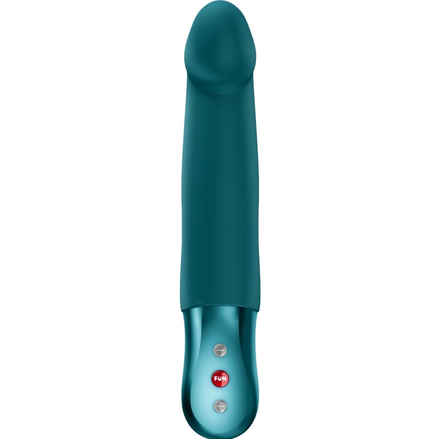 Vibratore stronic real thrusting Pulsators bottiglia verde di Fun Factory