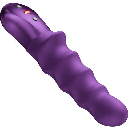 Vibratore stronic Surf thrusting Pulsators viola scuro di Fun Factory, immagine 3