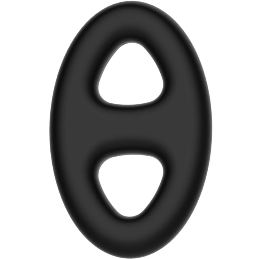 Anello doppio ovale in silicone di Crazy Bull, immagine 2