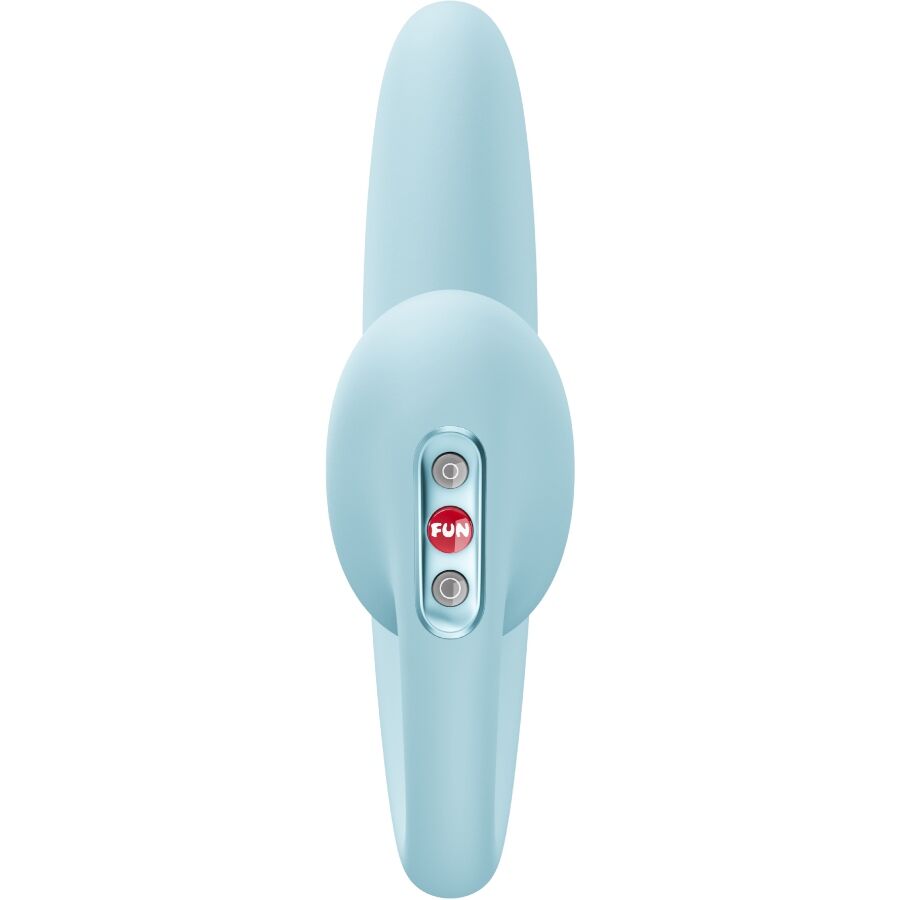 Vibratore a doppio impulso D'aria inseribile crescendo blu ghiaccio di Fun Factory, immagine 3