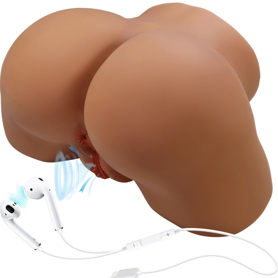 Vibratore Sophia e succhiatore realistico per polso femminile con suono 5,5 kg di Crazy Bull