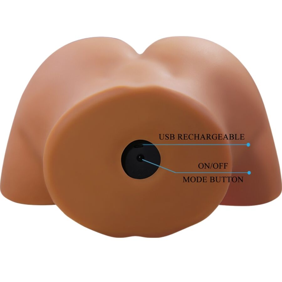 Vibratore Sophia e succhiatore realistico per polso femminile con suono 5,5 kg di Crazy Bull, immagine 6