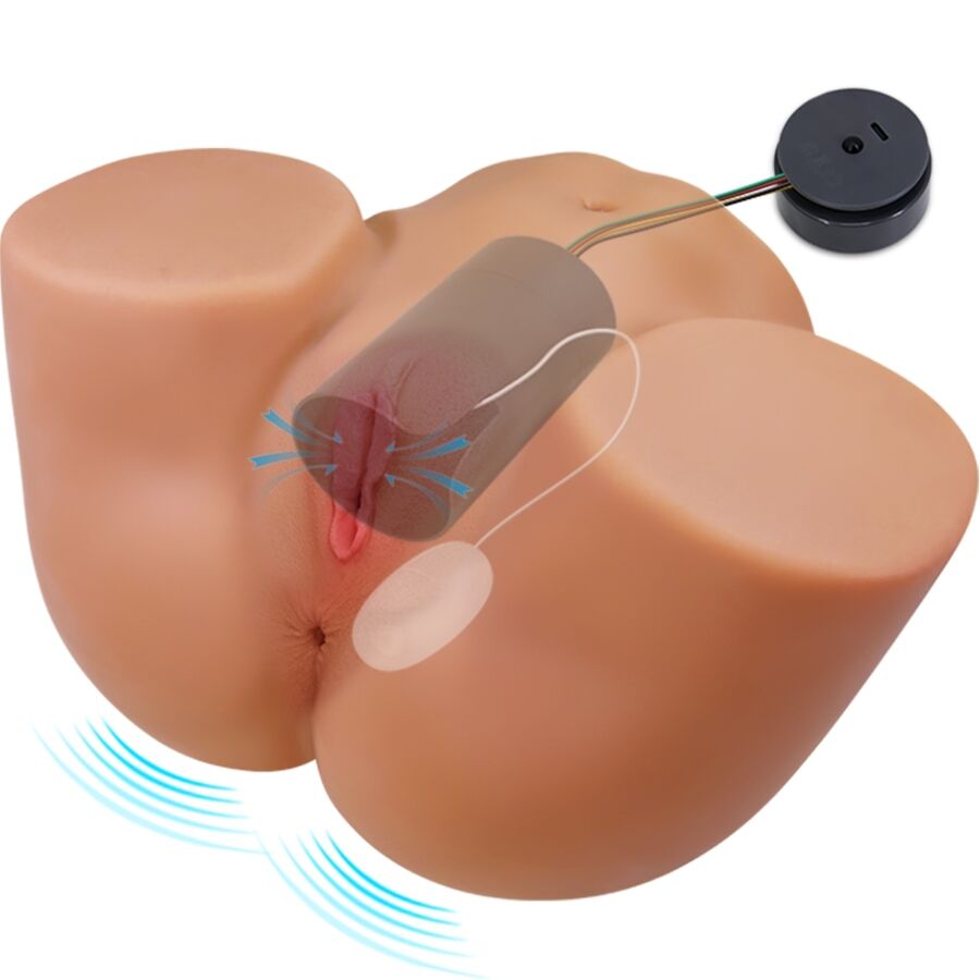 Vibratore Ilana e succhiatore realistico per polso femminile con suono 6,8 kg di Crazy Bull, immagine 3